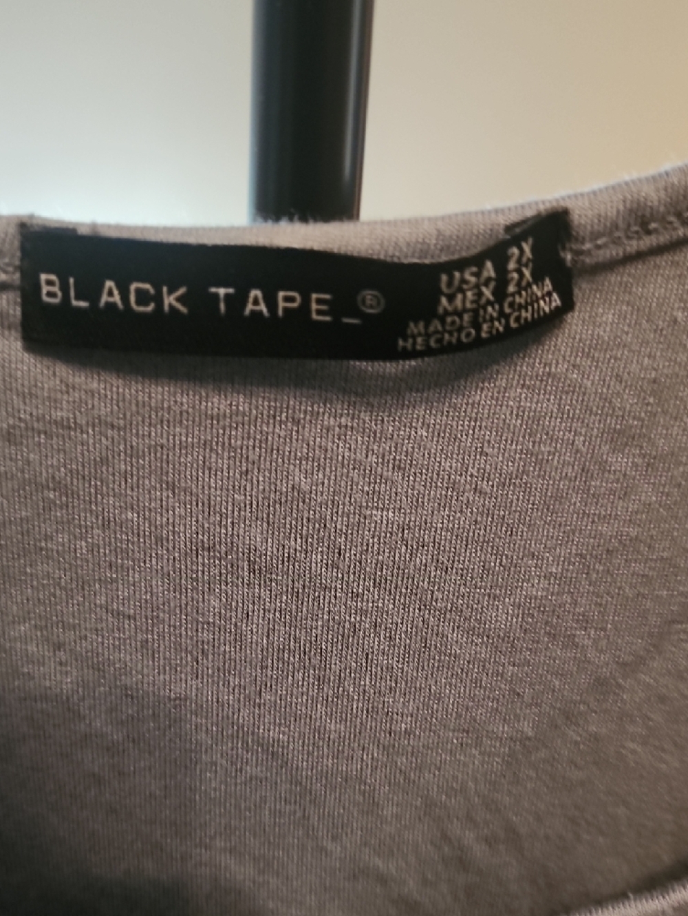 Black Tape_ Sleeveless Scoop-Neck Maxi Dress in Blue - Picture 2 of 3